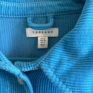 Topshop oversized corduroy “shacket”